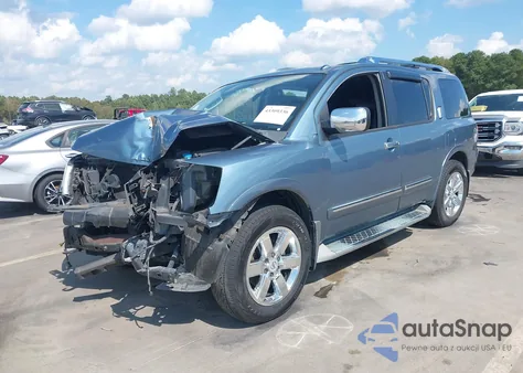 2010 Nissan Armada Platinum from USA, damaged, VIN 5N1BA0NE1AN603565